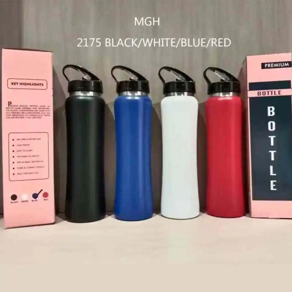 Personalized Bottle with Straw-400 ML